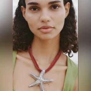 🔥🔥Zara starfish rope Necklace